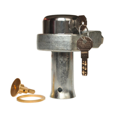 Q.TA' 1 PREFER WL10 LUCCHETTO CAMPANA ACCIAIO CARBON C/ACC