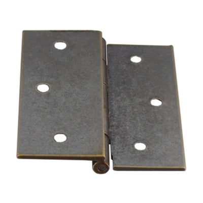 Q.TA' 24 CERNIERA FRESATA 1/2 COLLO OTTONE BRON 60X50 MM*