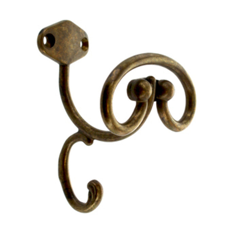 Q.TA' 12 APPENDIABITI ANTICATO 43007 75X106 MM OTTONE**