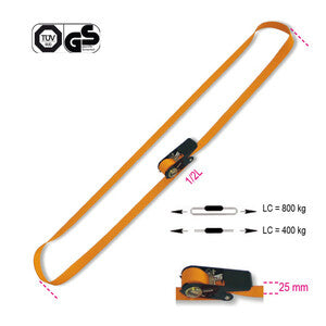 Q.TA' 3 ROBUR 8188 C NASTRO AD ANELLO A CRIC 25 MM X 5 M