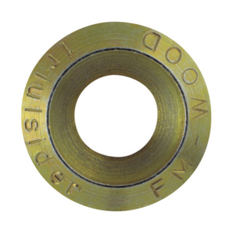 Q.TA' 100 RONDELLA CONICA M 8 ZINCATA GIALLA