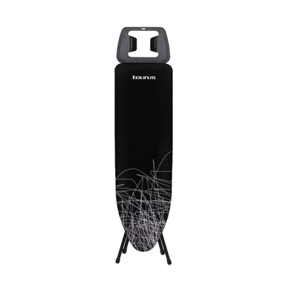 Q.TA' 1 ASSE DA STIRO TAURUS ARGENTA BLACK 39X140 CM