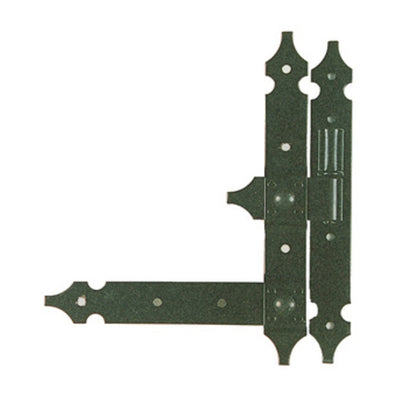 Q.TA' 4 CERNIERA FERRO POLIMERIZ 6264 A BATTENTE 25 CM