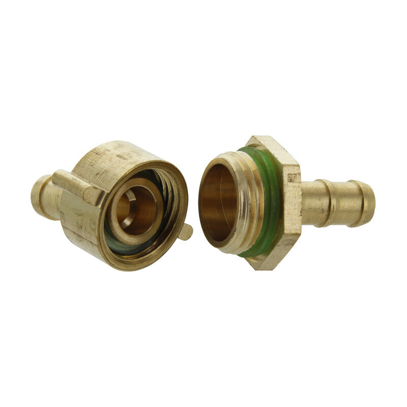 Q.TA' 1 GIUNTATUBI OTTONE 3 1/2 X 8 MM