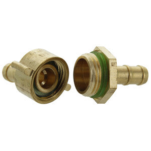 Q.TA' 1 GIUNTATUBI OTTONE 3 1/2 X 10 MM