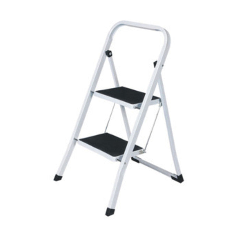 Q.TA' 1 C SGABELLO SALVASPAZIO ACCIAIO 2 GR STEP STOOL-R