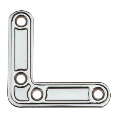 Q.TA' 20 PIASTRA 153/IN A L INOX DI RINFORZO 40X40 MM