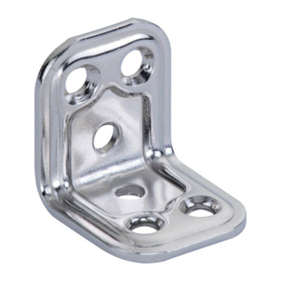 Q.TA' 5 PIASTRA 749/IN ANGOLARE INOX 30X30X30 MM