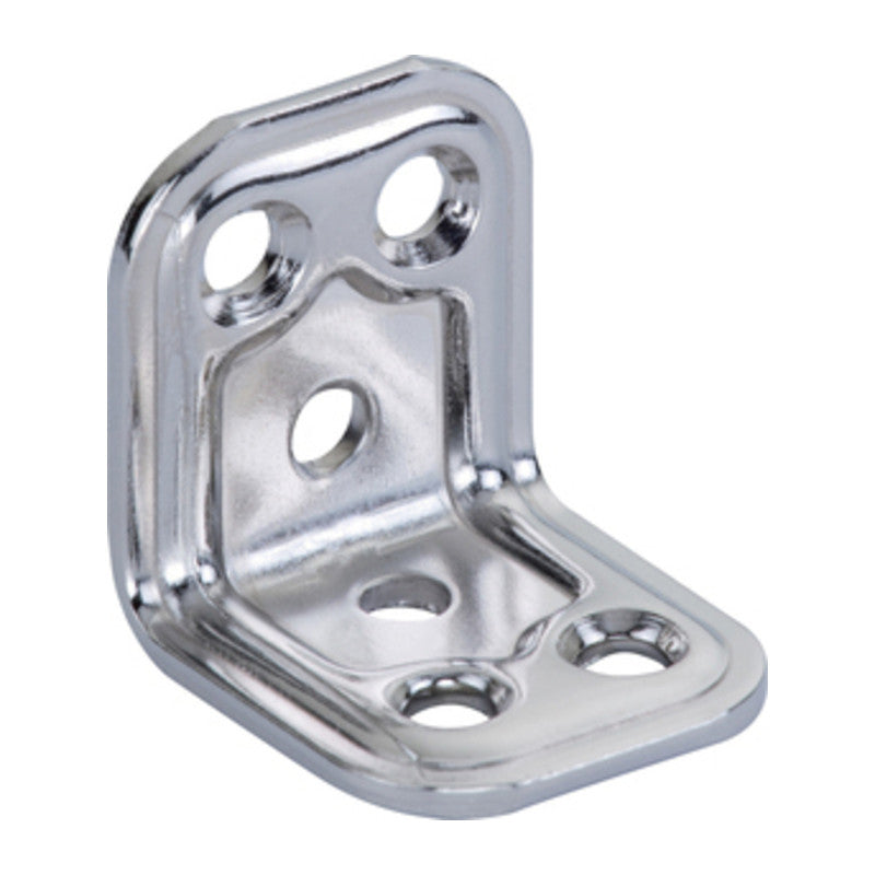 Q.TA' 5 PIASTRA 749/IN ANGOLARE INOX 30X30X30 MM