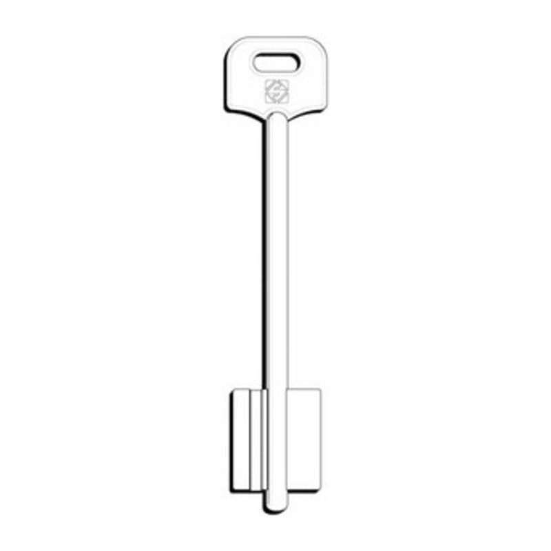 Q.TA' 5 SILCA 5SAS5 CHIAVE DOPPIA MAPPA OTTONE