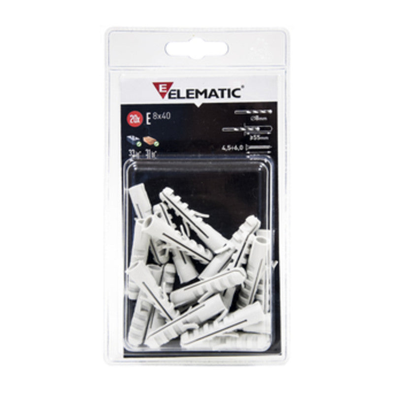 Q.TA' 15 ELEMATIC BLISTER TASSELLO E 5X25 MM DA 35