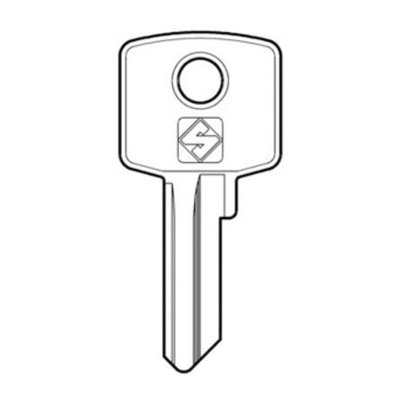 Q.TA' 10 SILCA CIS4 CHIAVE PROFILO OTTONE