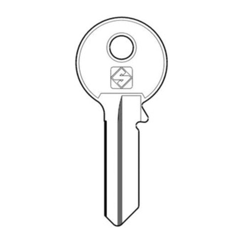 Q.TA' 100 SILCA VI080 CHIAVE PROFILO OTTONE