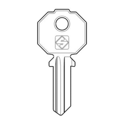 Q.TA' 20 SILCA PF2 CHIAVE PROFILO OTTONE