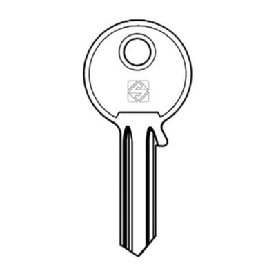 Q.TA' 10 SILCA WE3 CHIAVE PROFILO OTTONE