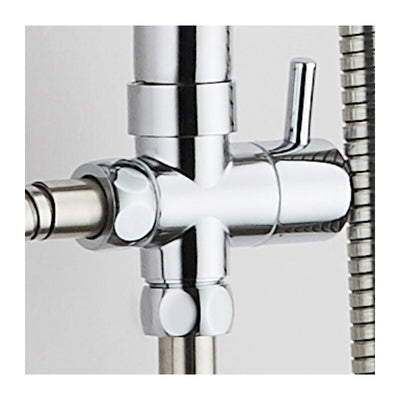 Q.TA' 1 DEVIATORE COLONNA DOCCIA LX-4001 CROMO GROENLANDIA