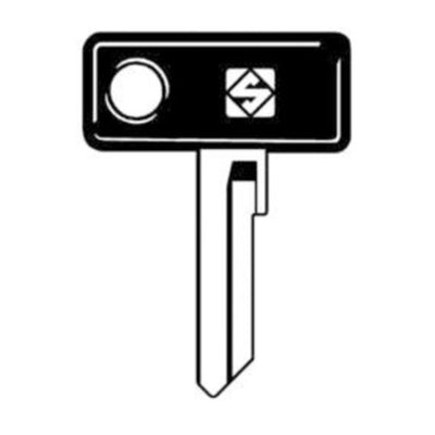 Q.TA' 5 SILCA ZD9P CHIAVE AUTO TESTA PLASTICA ACCIAIO