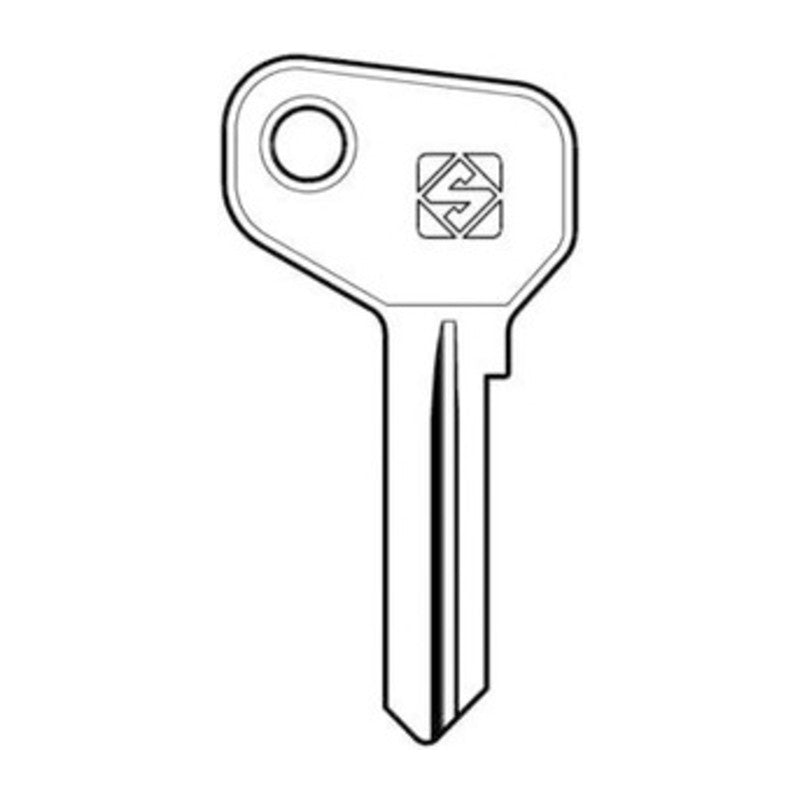 Q.TA' 5 SILCA AF7A CHIAVE AUTO ACCIAIO