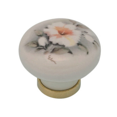 Q.TA' 25 POMOLO PORCELLANA TONDO C/BASE F/ 6 31X26 MM*