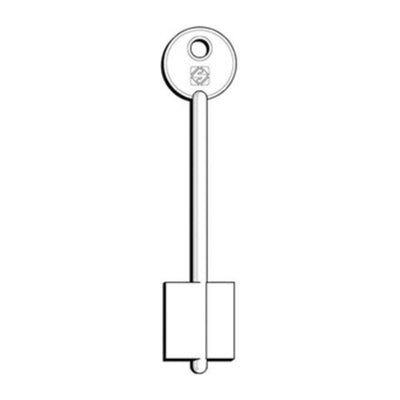 Q.TA' 5 SILCA ALLT CHIAVE DOPPIA MAPPA OTTONE