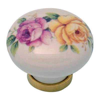 Q.TA' 25 POMOLO PORCELLANA TONDO C/BASE F/21 31X26 MM