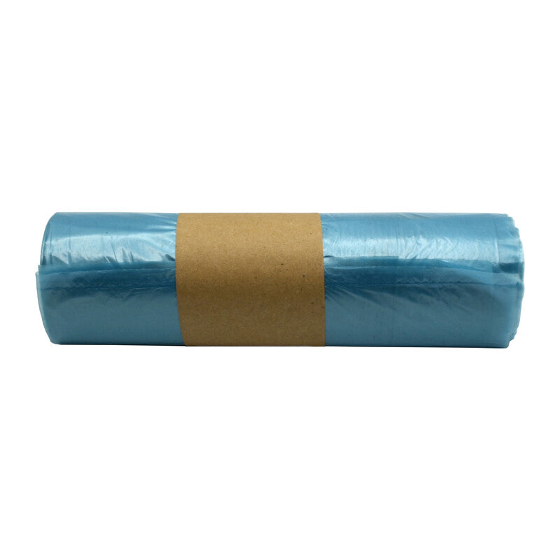 Q.TA' 20 SACCHI NETTEZZA U. ROTOLO 50X60 CELESTE 15