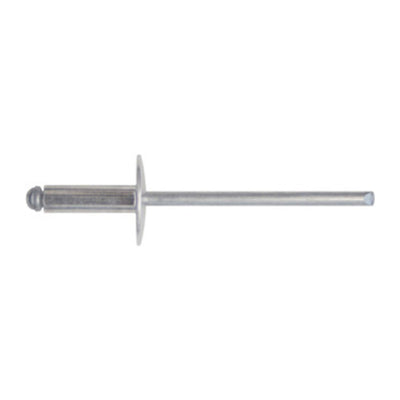 Q.TA' 10 CONF RIVETTI ALLUMINIO TESTA LARGA 4,8X14 50