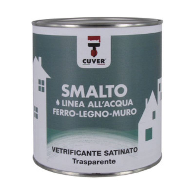 Q.TA' 1 SMALTO ALLACQUA VETRIFICANTE CUVER TRASP SAT 750 ML