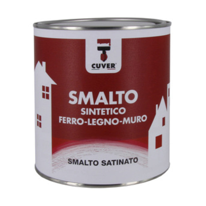 Q.TA' 6 SMALTO CUVER 0,750 L SATINATO BIANCO