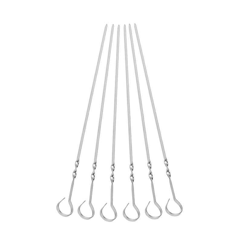 Q.TA' 1 SPIEDINI P/BARBECUE 35 CM INOX AISI430 6