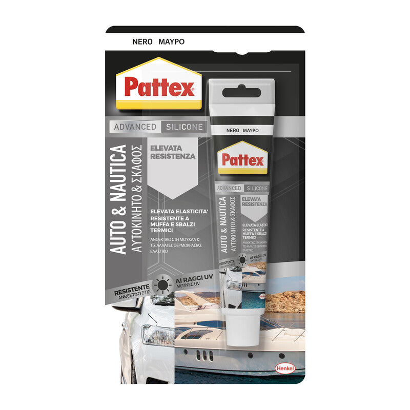Q.TA' 12 PATTEX SILICONE AUTONAUTICA 50 ML