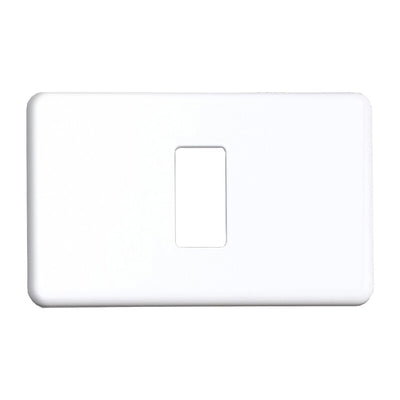 Q.TA' 2 COPRINTERRUTTORE PLASTICA 1P BIANCO**