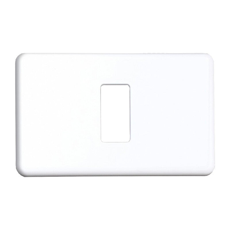 Q.TA' 2 COPRINTERRUTTORE PLASTICA 1P BIANCO**