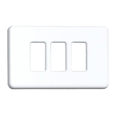 Q.TA' 2 COPRINTERRUTTORE PLASTICA 3P BIANCO**