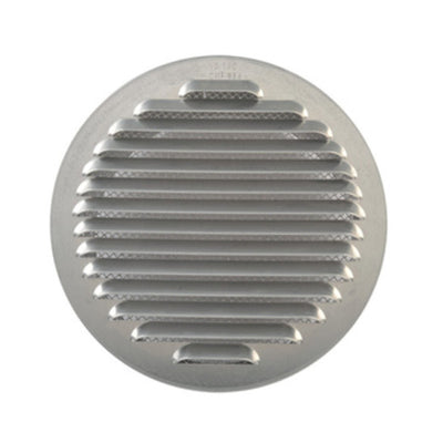 Q.TA' 1 GRIGLIA AERAZIONE ALLUM C/RETE ANTINS D 80 MM