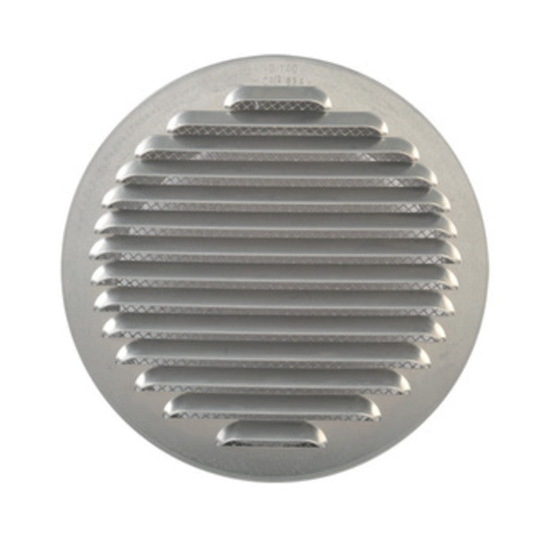 Q.TA' 1 GRIGLIA AERAZIONE ALLUM C/RETE ANTINS D 100 MM