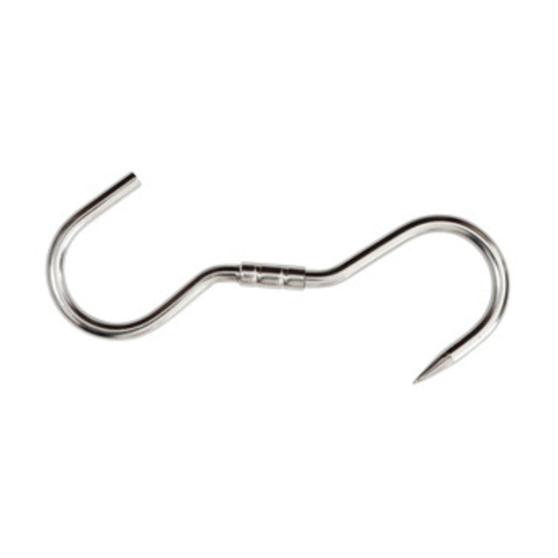 Q.TA' 1 GANCIO INOX P/MACELLAIO GIREVOLE 240 X 10 MM