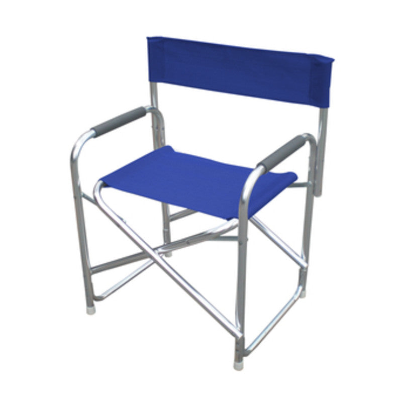 Q.TA' 2 C SEDIA REGISTA PLAYA ALLUMINIO BLU