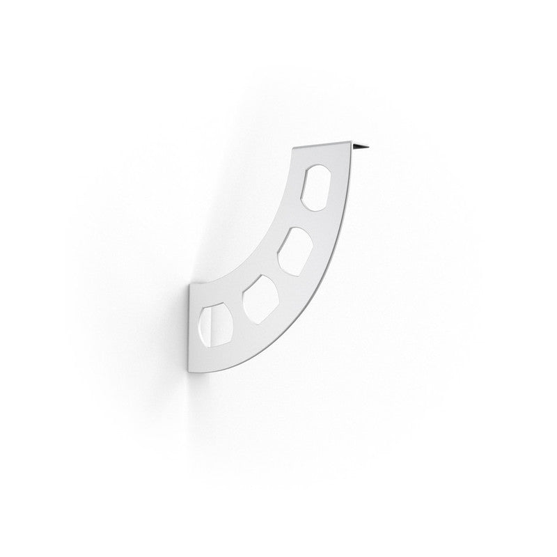 Q.TA' 5 REGGIMENSOLA BOOMERANG 180X190MM CF 2 BIANCO