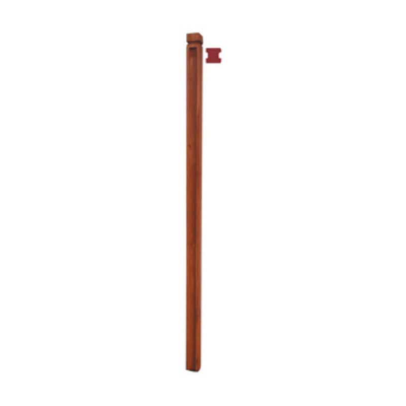 Q.TA' 6 PALO IN LEGNO 6X6XH180CM LINEARE