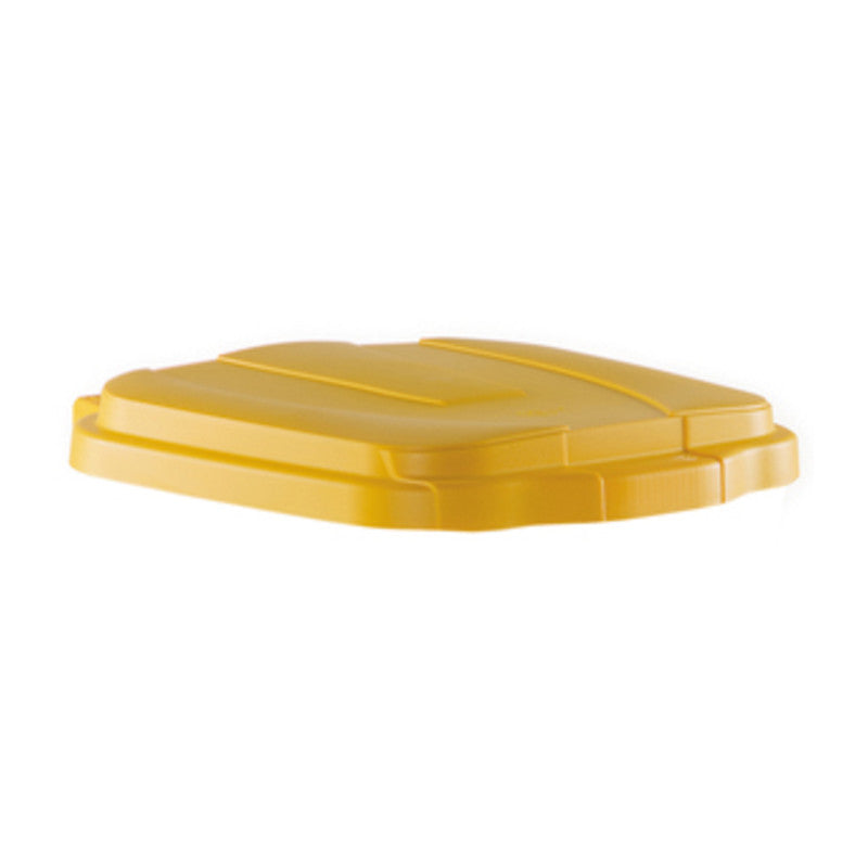 Q.TA' 1 COPERCHIO P/PATTUMIERA 100 L GIALLO