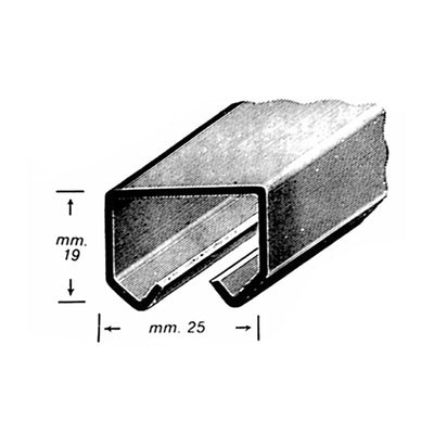 Q.TA' 1 OMGE 10 BINARIO PORTA SCORR PORT 25 KG ACC ZIN 3 M