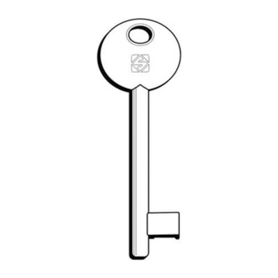 Q.TA' 5 SILCA 6P1D CHIAVE PATENT PARI OTTONATA