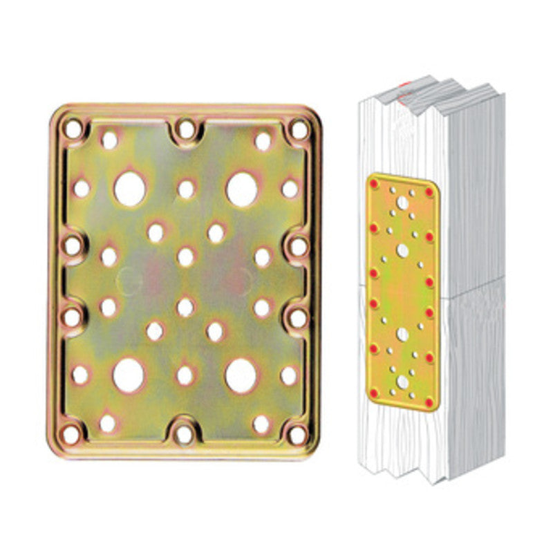 Q.TA' 20 PIASTRA 776 DIRITTA ACCIAIO TROPIC 100X160 MM