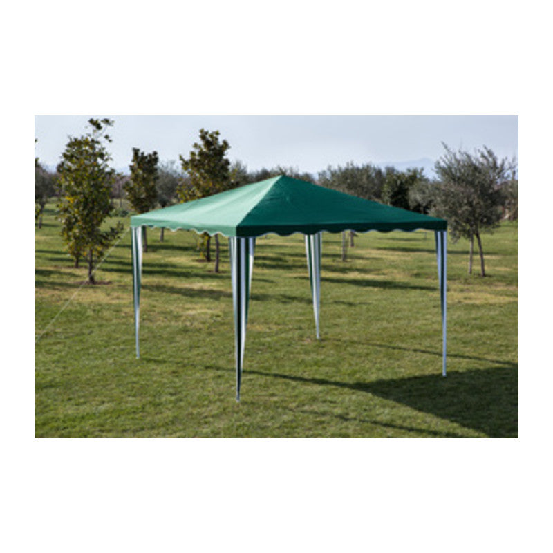 Q.TA' 1 C GAZEBO ACCIAIO E POLIESTERE 2X2M VERDE TANGERI