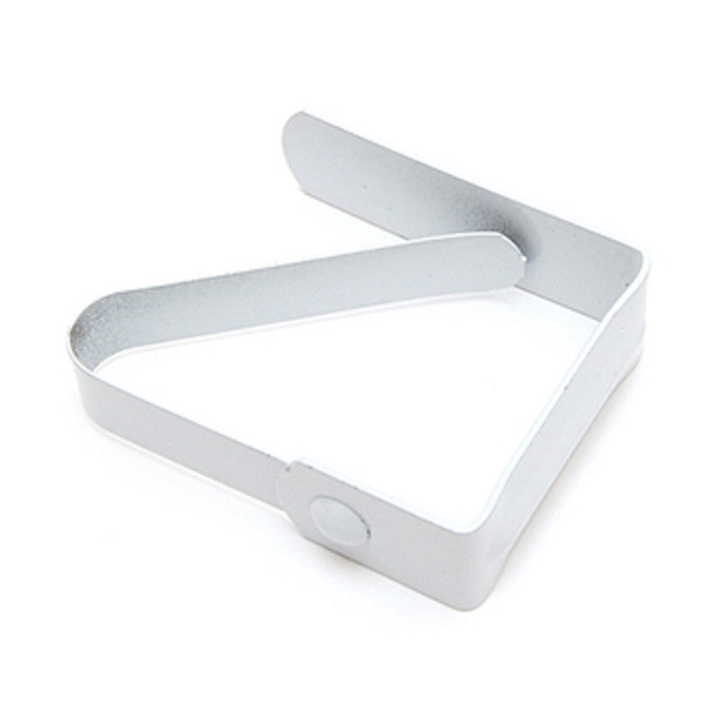 Q.TA' 50 FERMATOVAGLIA LACCATO BIANCO 40X50 MM*