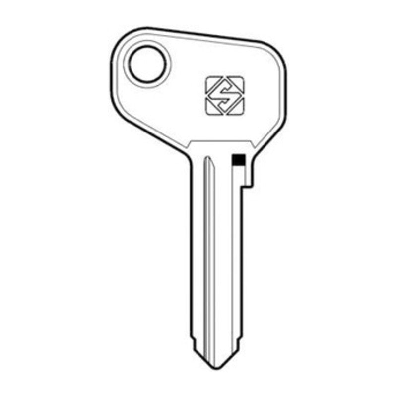 Q.TA' 5 SILCA FAB2 CHIAVE AUTO ACCIAIO