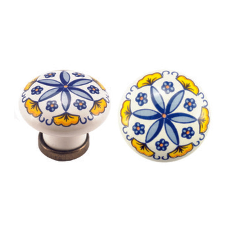 Q.TA' 25 POMOLO PORCELLANA TONDO C/BASE F/29 31X26 MM