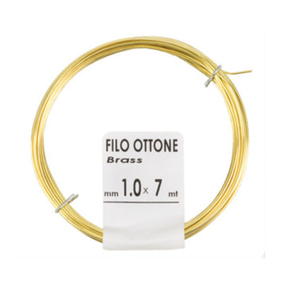 Q.TA' 20 MATASSINA FILO OTTONE D 0,8 MM 12 M