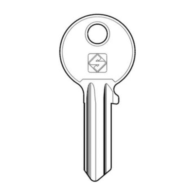Q.TA' 10 SILCA IE224 CHIAVE PROFILO ACCIAIO